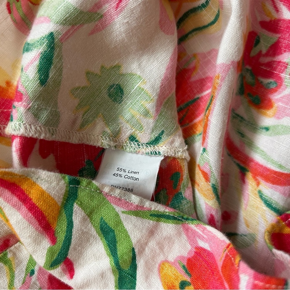 J. Crew Linen Blend Sleeveless Blouse - Picture 4 of 10